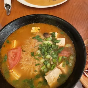 Tom Yum Noodle Soup