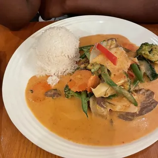 Panang Curry Dinner