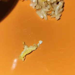 Egg in my vegan rice