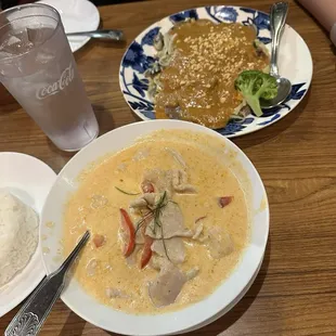 Panang Curry, Golden Noodle Garden