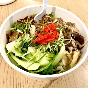 Gyudon (Sukiyaki Beef Rice Bowl) with extra Sukiyaki Beef)