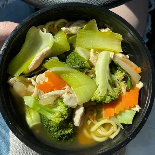 spicy chicken noodle soup