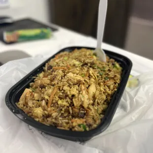 Famous Fried Rice (pork, shrimp and chicken)