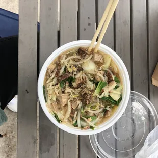 Miso Ramen Soup w/ pork