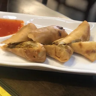 Curry Beef Spring Rolls