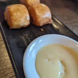 Golden buns w/condensed milk (kids already took three before I had a chance to take a picture)