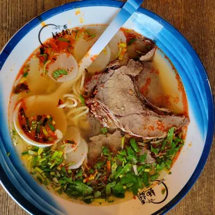 Spicy Beef Noodle Soup