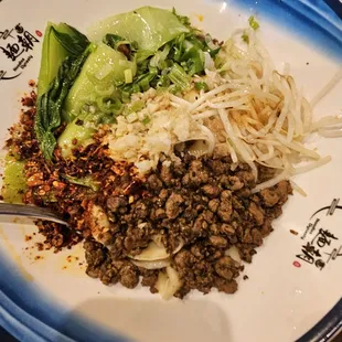 Fried Red Chili Flakes Noodles