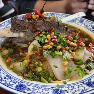 Braised Short Rib Noodle Soup