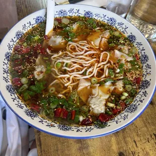 Wonton Noodle Soup