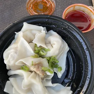 Dumplings-not impressed with their flavor