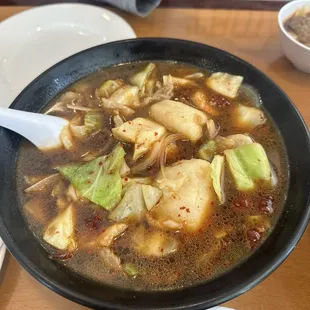 Spicy Seafood Noodle Soup