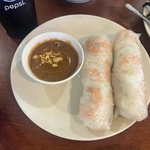 Spring rolls- really large and good