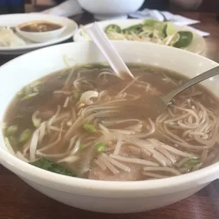This is my soup after I am done it doesn&apos;t look like I ate a lot but I really did
