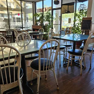 The interior. Fairly basic.