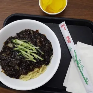 I love their jajangmyeon!