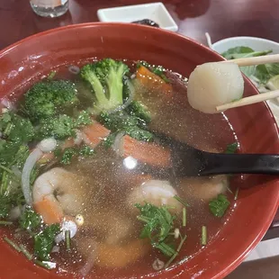 Seafood Pho