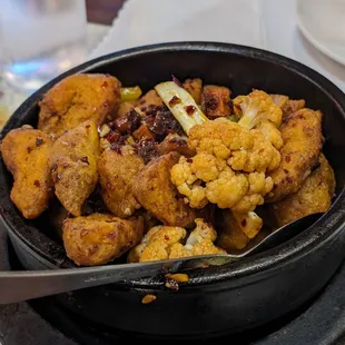 Pork Intestine Dry Pot