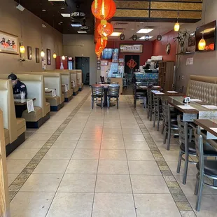 Inside view from front door