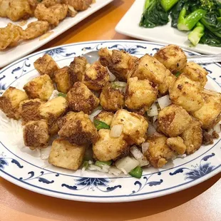 Deep Fried Spicy Salted Tofu