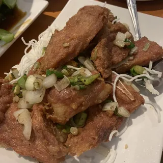Deep Fried Spicy Salted Pork Chop