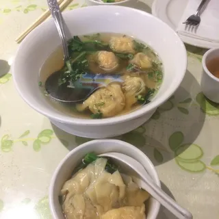 Shrimp Dumpling Soup