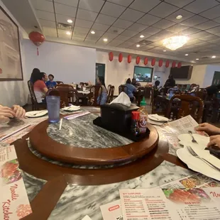 sushi and sashimi, interior