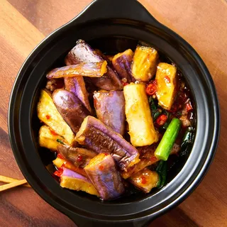 Eggplant w Garlic Sauce
