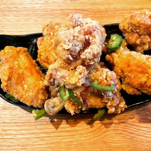 Salt and A4. Salt &amp; Spicy Chicken Wings