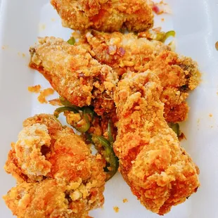 A4. Salt &amp; Spicy Chicken Wings