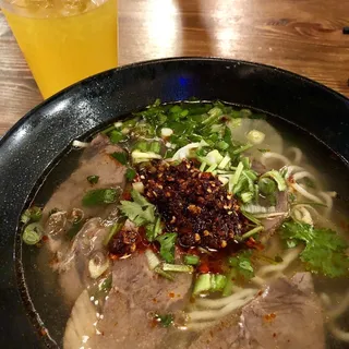 B1. Lanzhou Beef Noodle with Soup