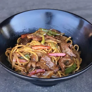 C1. Mongolian Beef chow mein