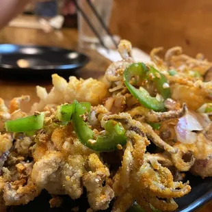 Fried Salt &amp; Spicy Squid