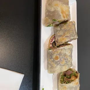 Chinese Beef Burrito