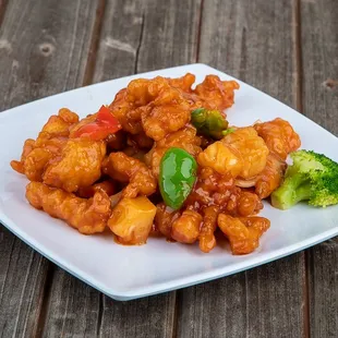 SWEET AND SOUR CHICKEN