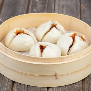 B4. Barbecued Pork Bao (4)