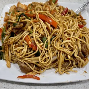 Combination fried noodles