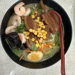 Shrimp Tonkotsu Ramen