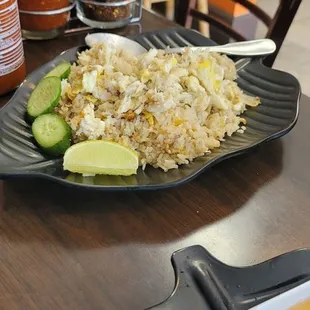 Crab Fried Rice! Yummmmmmmy!