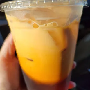 This place makes a proper Thai tea!