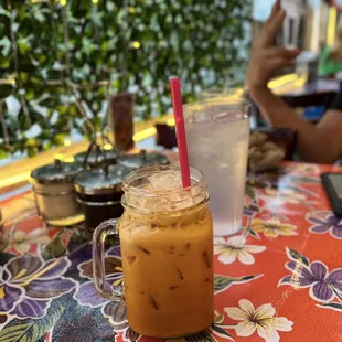 Thirst quenching Thai Ice Tea...