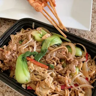 N11. Fried Noodles with Cumin Lamb