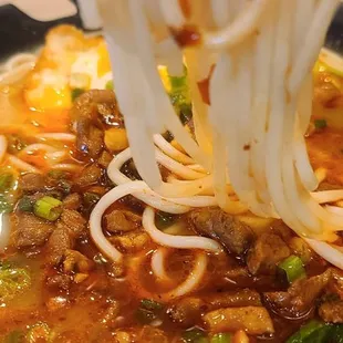 Spicy Pork Rice Noodle