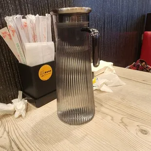 Self help water with foam cups
