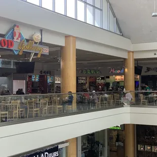 Located on 2nd fl of galleria