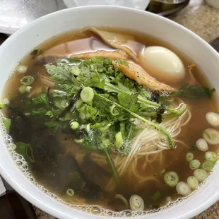 Spicy Pork Noodle Soup