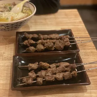 Skewers (available weekends only)