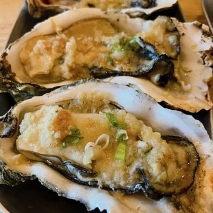 Garlic oyster