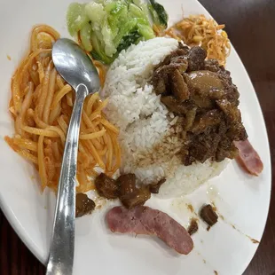 Braised Pork Dry Noodles