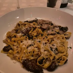 Mushroom pasta